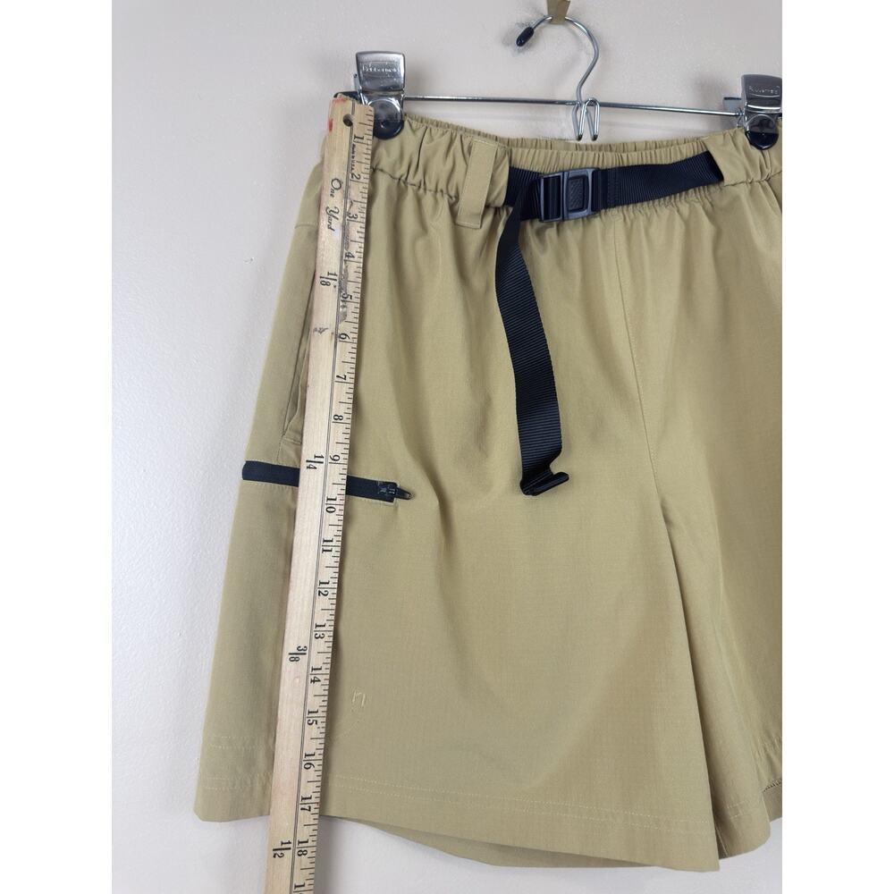 Adidas Men’s Shorts Size M Khaki Belted Hiking Gorpcore Cargo Pockets - Picture 8 of 12